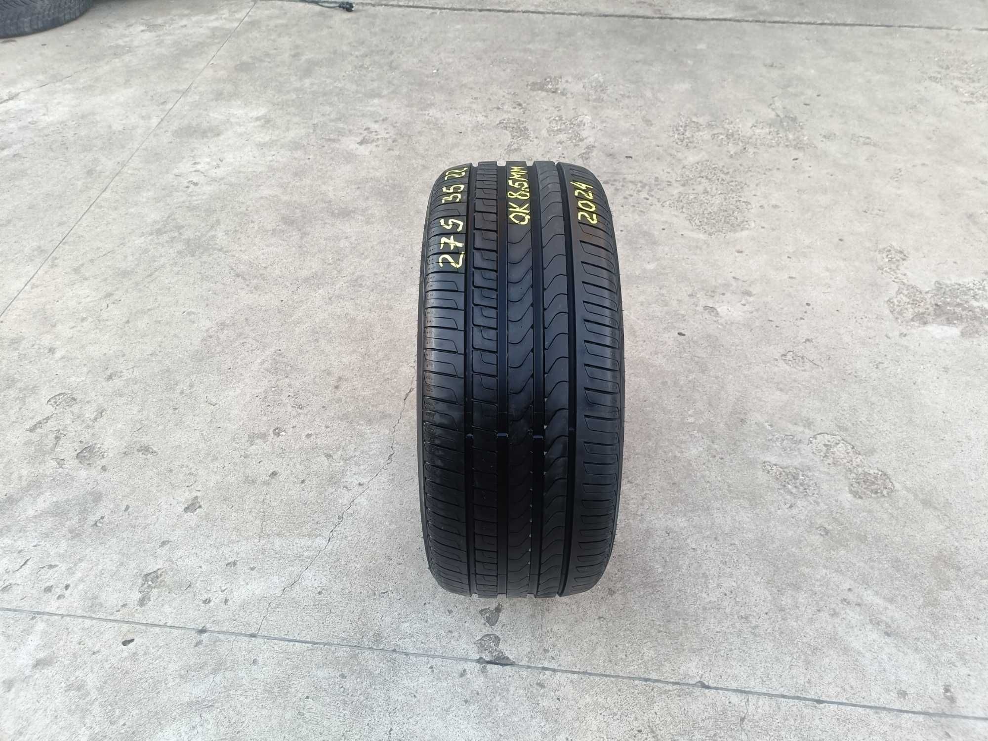 O anvelopa vara 275 35 22 pirelli scorpion verde profil 8,5 mm 2024
