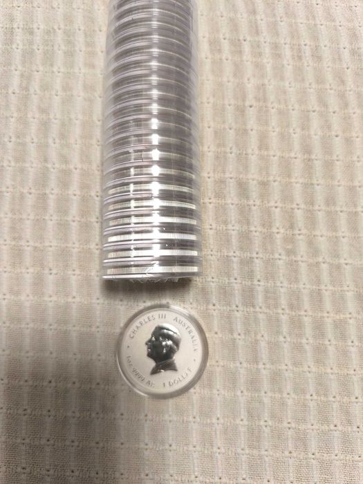 Сребърна монета Австралийски Лунар Кон 2026