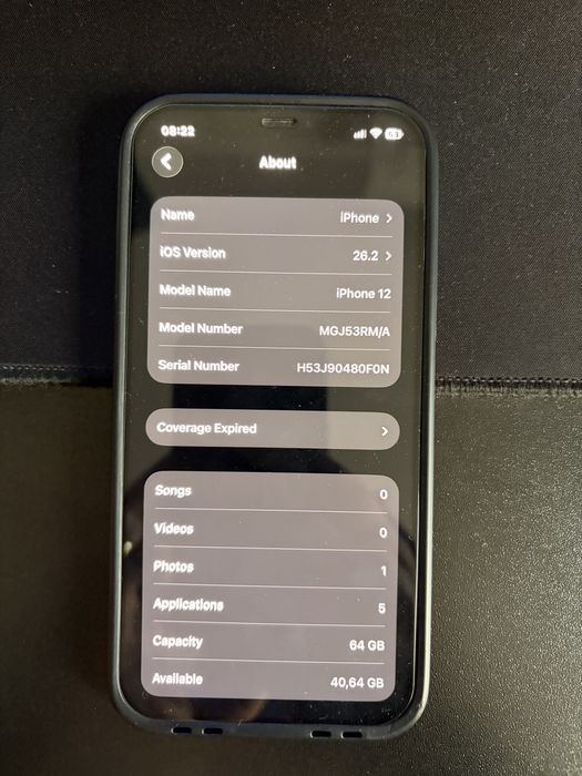 iPhone 12 64GB 87% sanatate la baterie