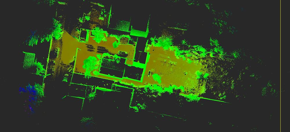 3Д сканирование зданий и помещений, обмер зданий
