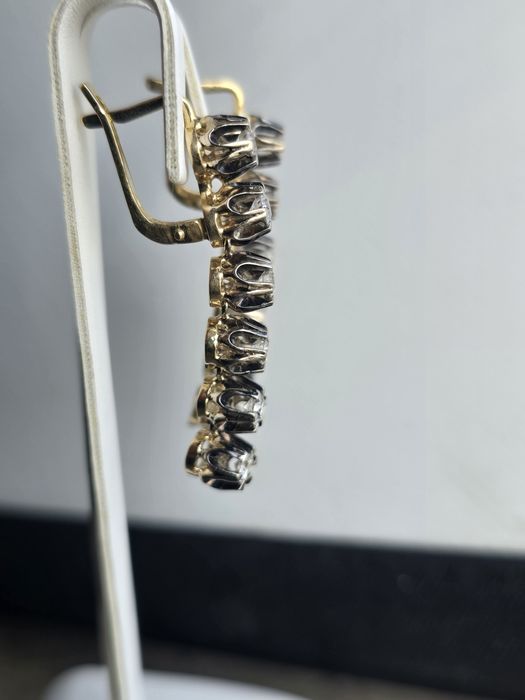 Золотые сережки.