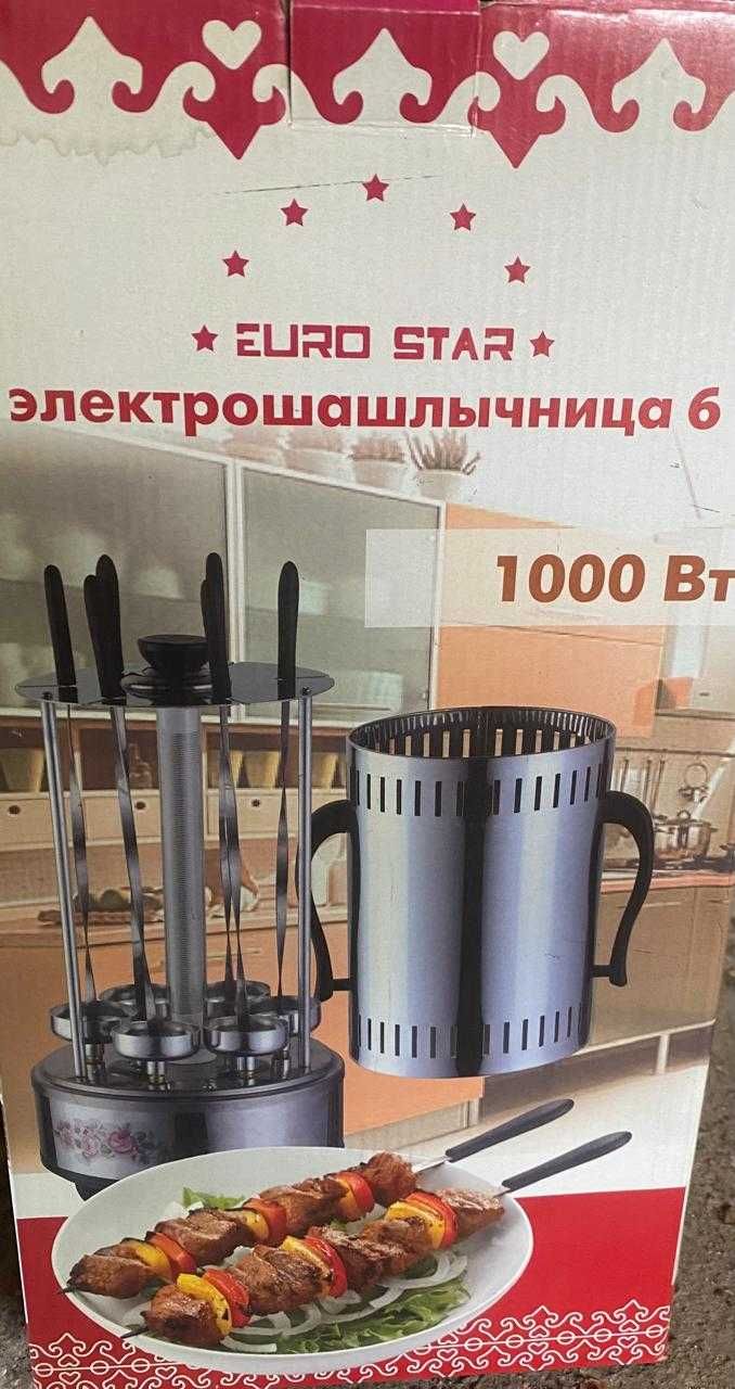 Продам новую электрошашлычницу