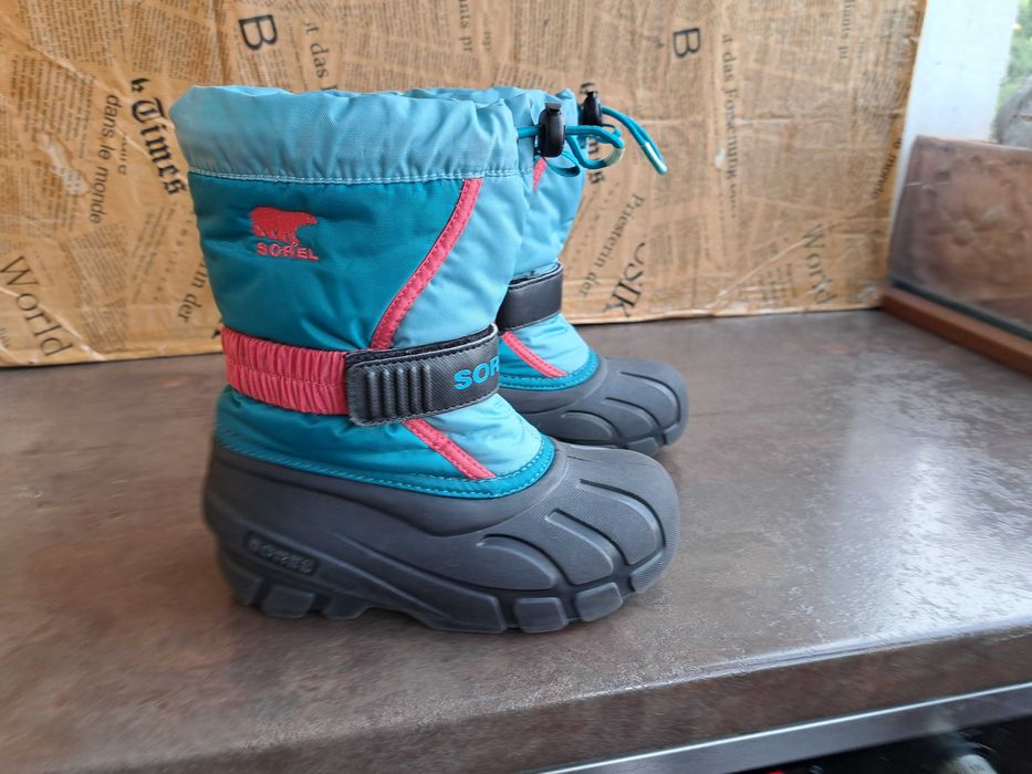 детски ботуши,зимни обувки,боти,апрески,Sorel номер29 за момиче