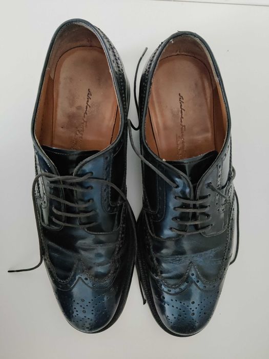 Pantofi Salvatore Ferragamo papuci barbati