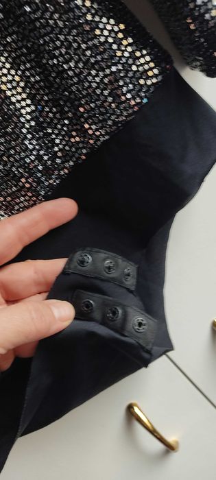 Блестящо боди ZARA BASIC