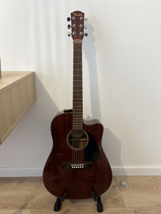 Chitara electroacustica Fender CD60-CE All Mahogany