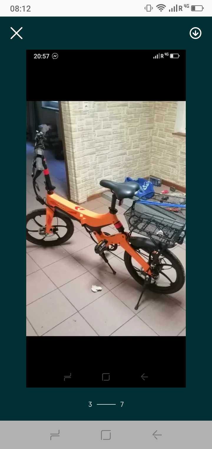Bicicletă electrică adulți copii stare noua
