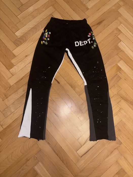 Gallery Dept. painted flared joggers