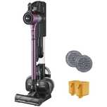 Aspirator vertical fără fir cu  spalare LG CordZero, include 2 baterii