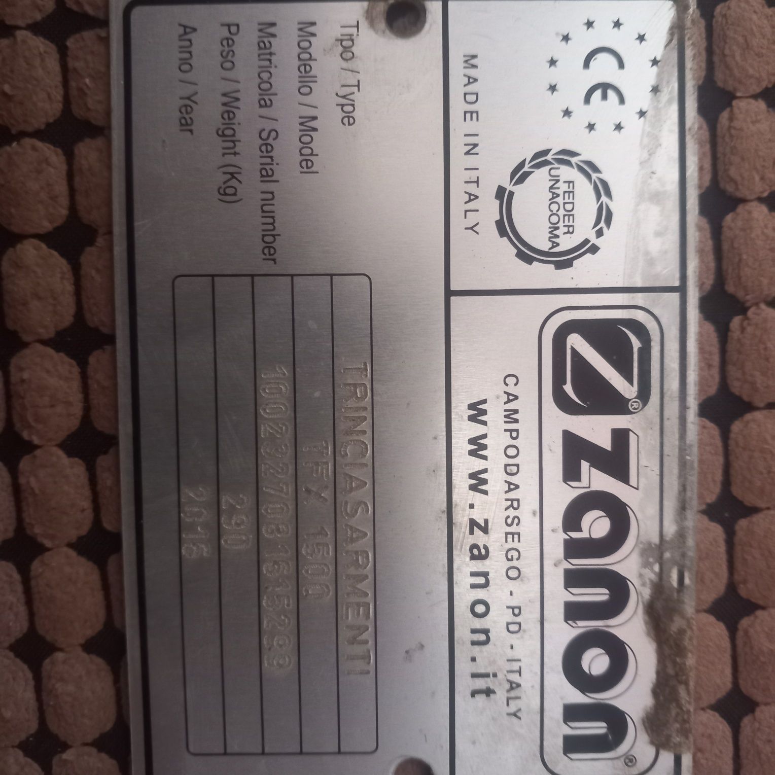 Шредер ZANON TFX 1500