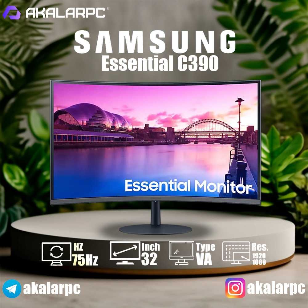 Samsung Essential C390 75Hz 32 - LS32C390EAMXUE