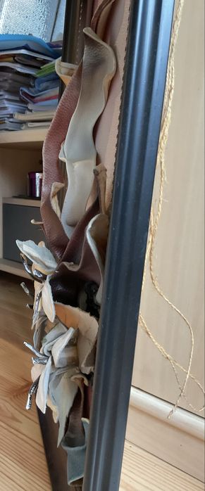 Tablou vintage piele