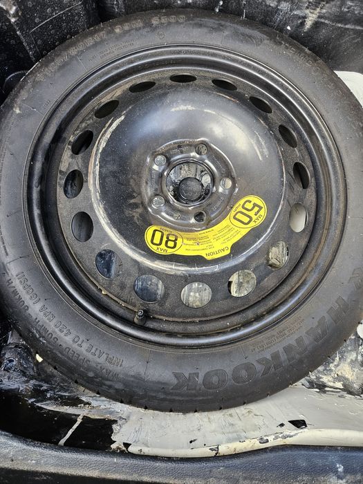 Roată rezervă 5x112 Audi Volkswagen Skoda Seat  R17 T125/80 R17