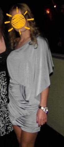 Rochie seara model asimetric