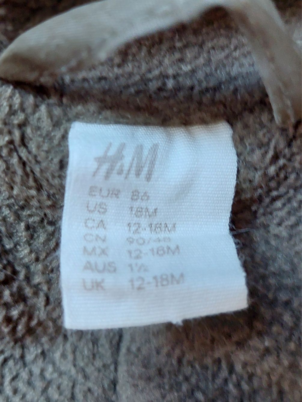 Salopeta H&M de iarna