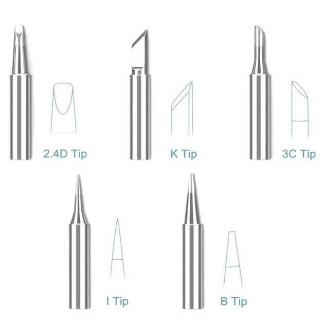 Комплект за запояване в кутия WEP 947-III, поялник 60W, човки 900M