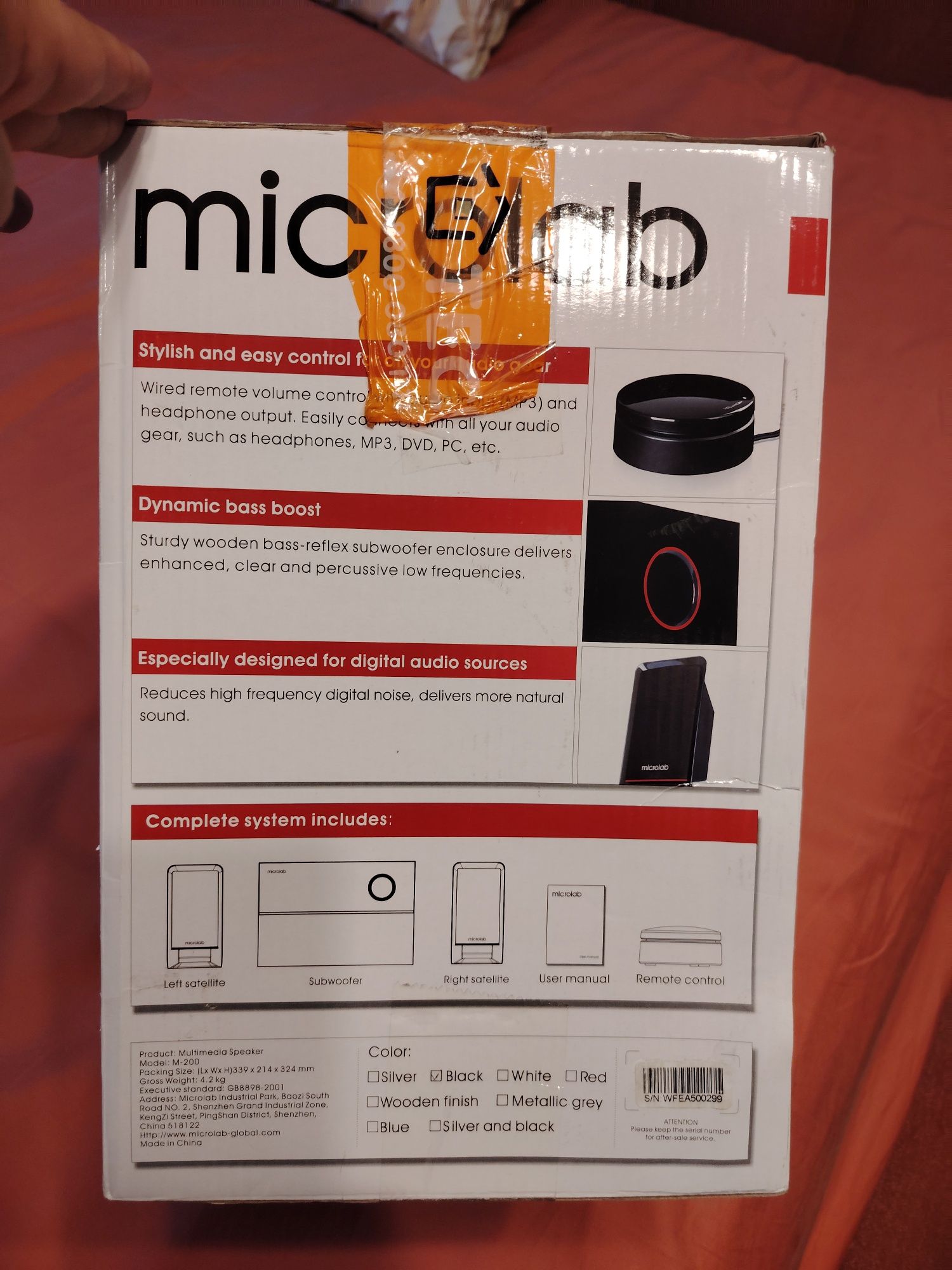 Колонка компьютерная microlab