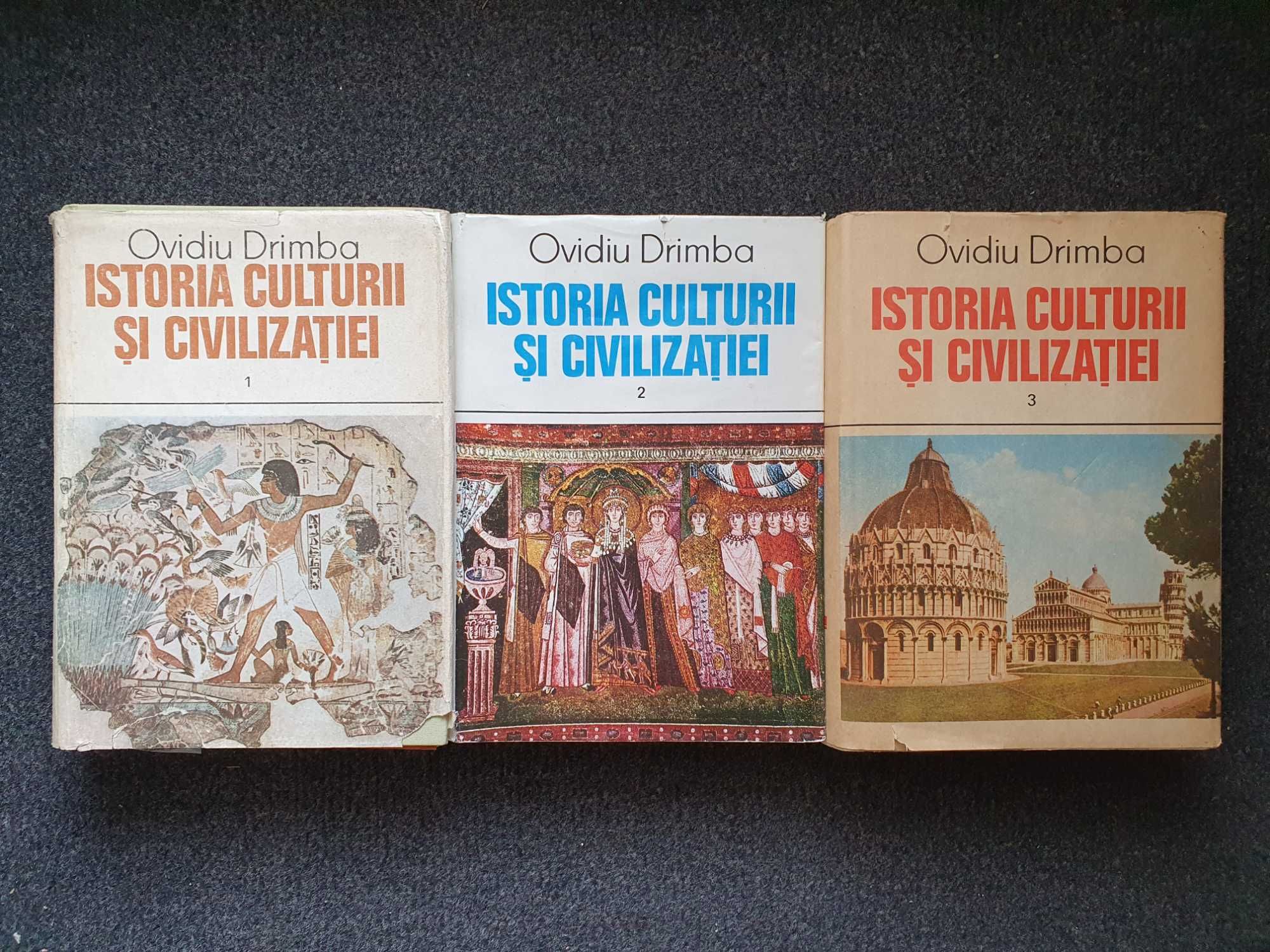 ISTORIA CULTURII si CIVILIZATIEI - Ovidiu Drimba (volumele I - III)