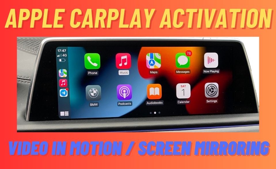 Activare Apple CarPlay - BMW / MINI - Codari - Update harti - Diagnoza