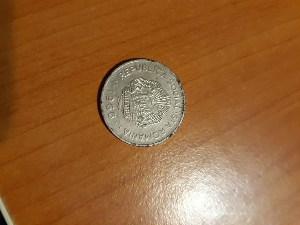 Monedă de 1leu din 1966
