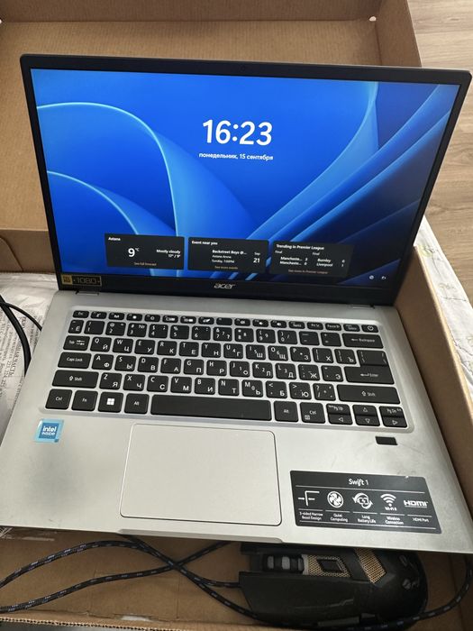 Ноутбук acer swift