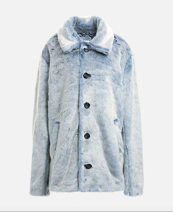 Geacă GUESS din blană artificială