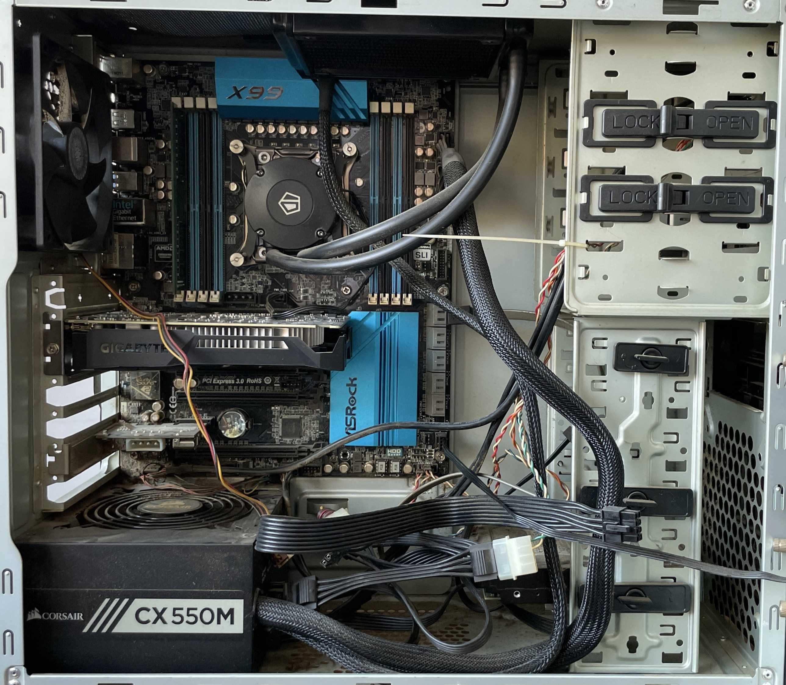 Sistem Desktop PC i7-5820 K 3.30Ghz, 16GB RAM, GeforceGTX 1050Ti
