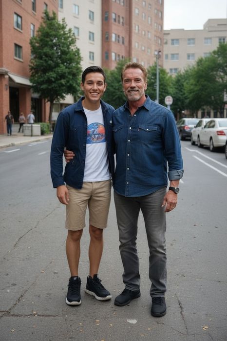 Фото с медийной фигурой