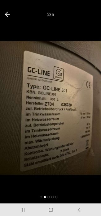 Pufer 1000 litri si boiler