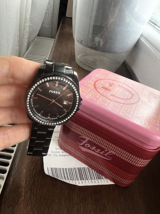 Ceas Fossil BQ3318 pentru damă – ideal cadou, cutie inclusă