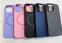 Iphone 15 16 PRO MAX Husa Magcover Soft Alcantara Magsafe
