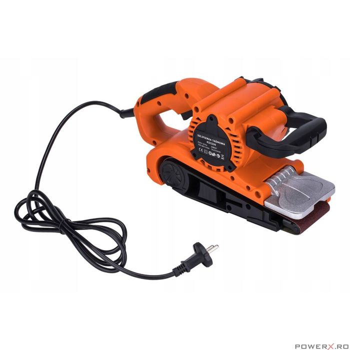 Slefuitor cu banda 2000W, 220V, 76 x 533 mm, sac pentru praf,Kraft