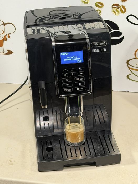 Кафемашина кафе автомат delonghi dinamica с гаранция