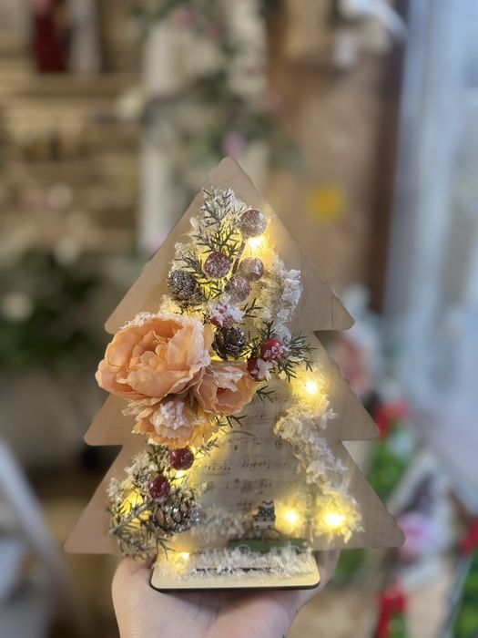 Ръчно изработени Коледни елхи