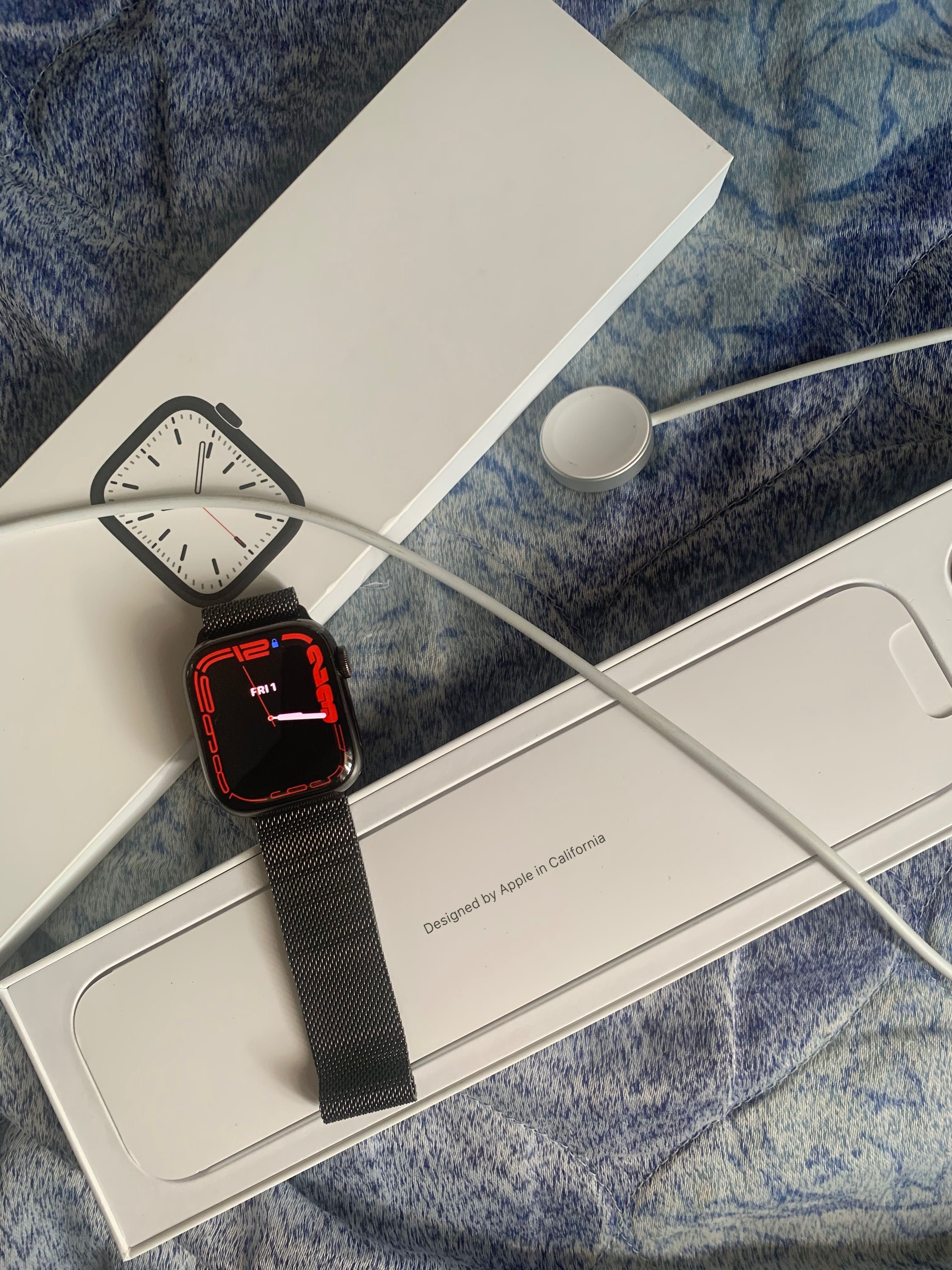 Apple Watch Series 7, GPS + Cellular