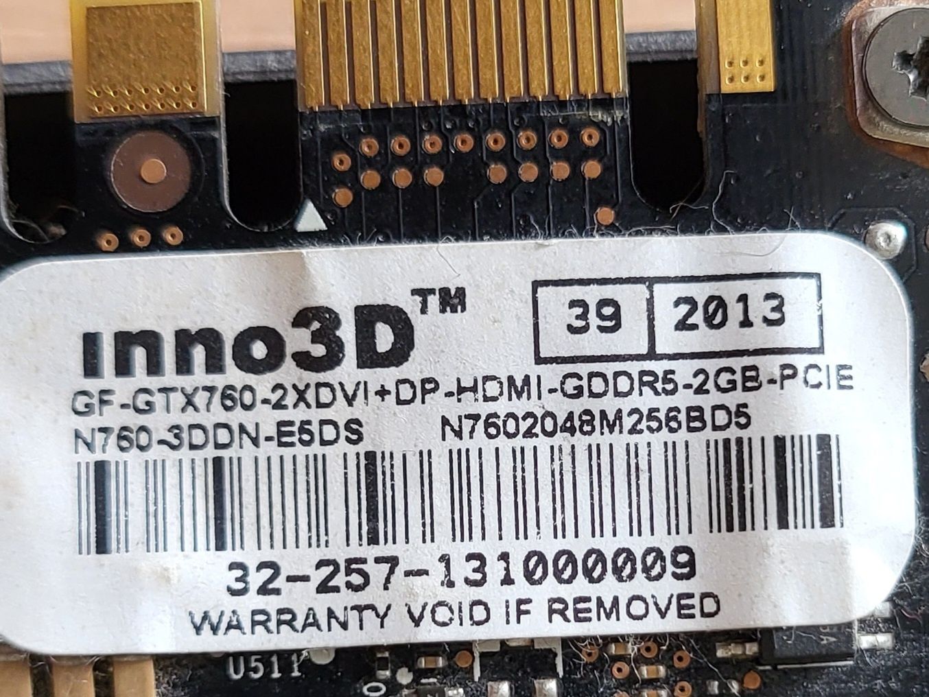 GeForce GTX760 inno3D