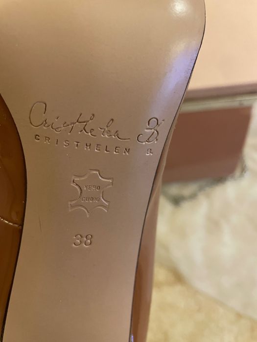 Pantofi Musette piele lacuita