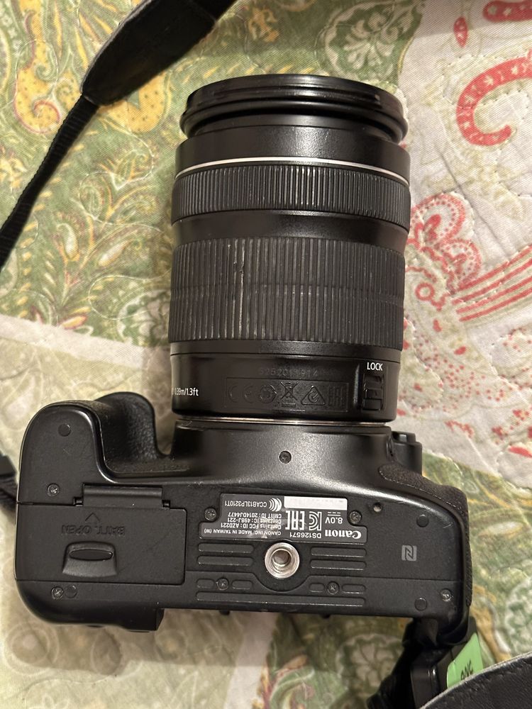 Canon 750D, SD card, Объектив135mm