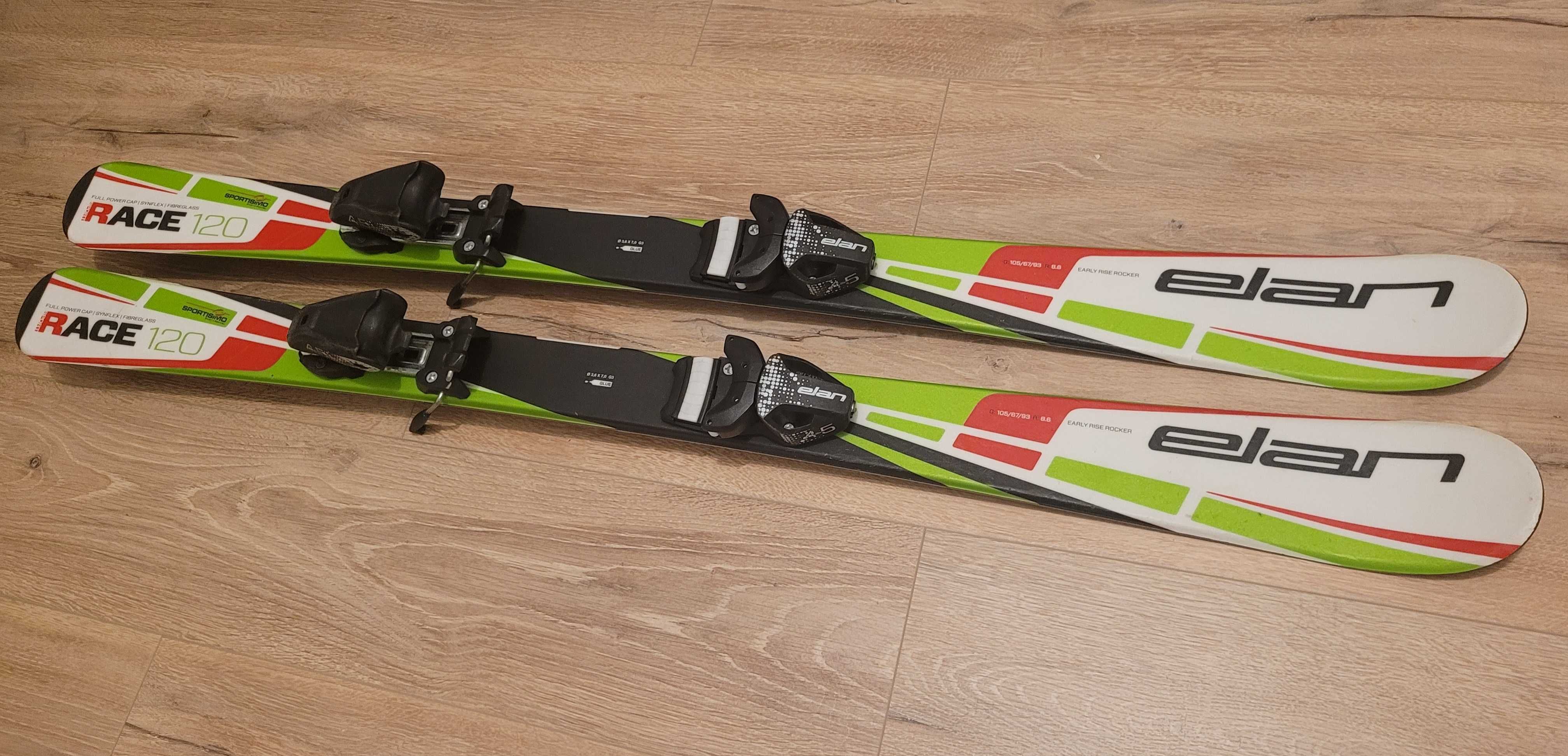 Schiuri/skiuri copii 120 cm, Elan Race