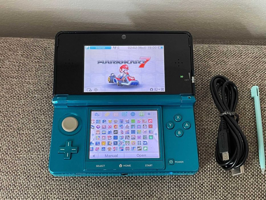 Nintendo 3DS MODAT joc pt copii cu 80jocuri doar titluri bune + H-SHOP