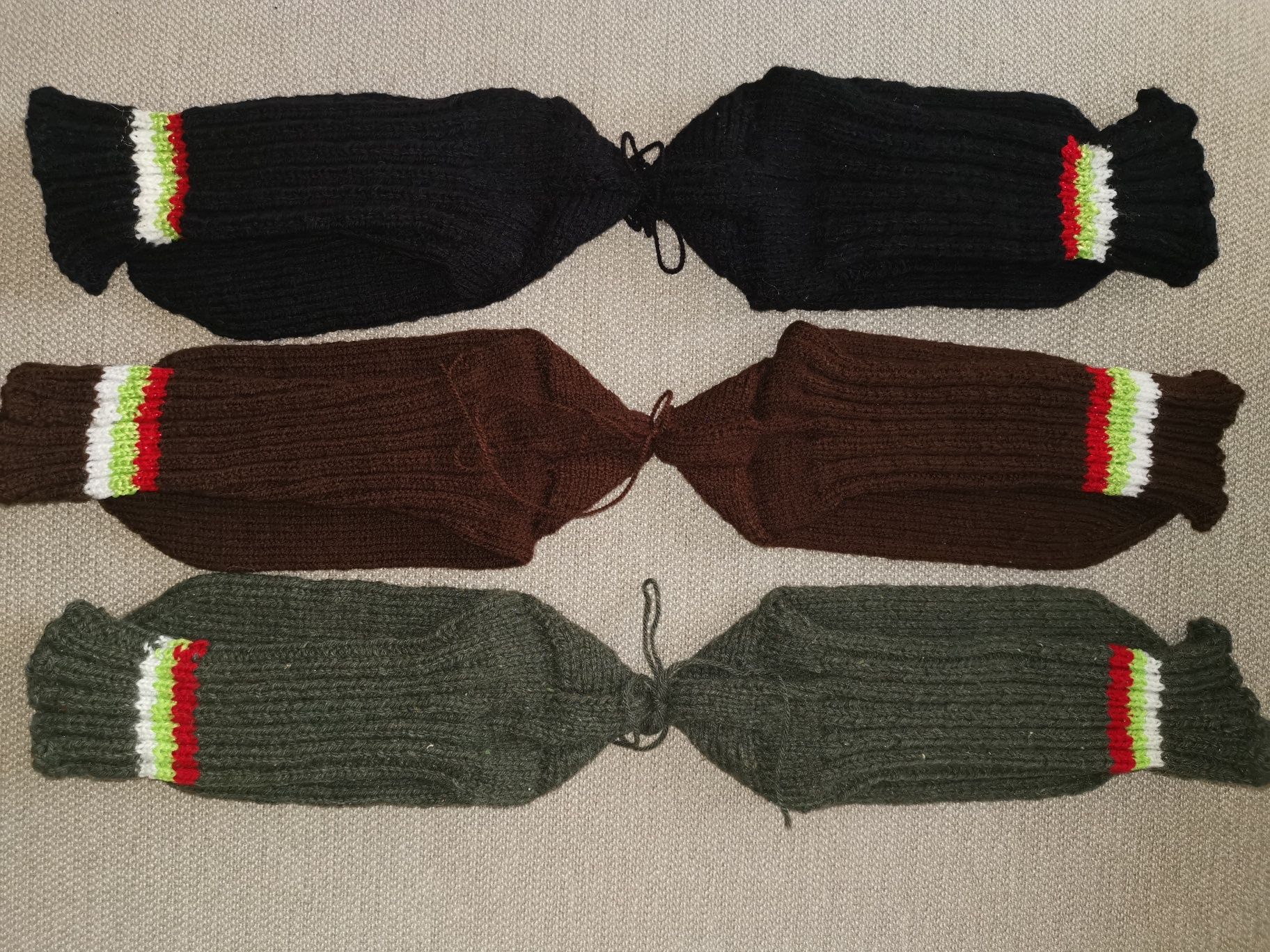 Плетени чорапи  и терлици