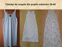 camasi de noapte din bumbac ecologic 38-40