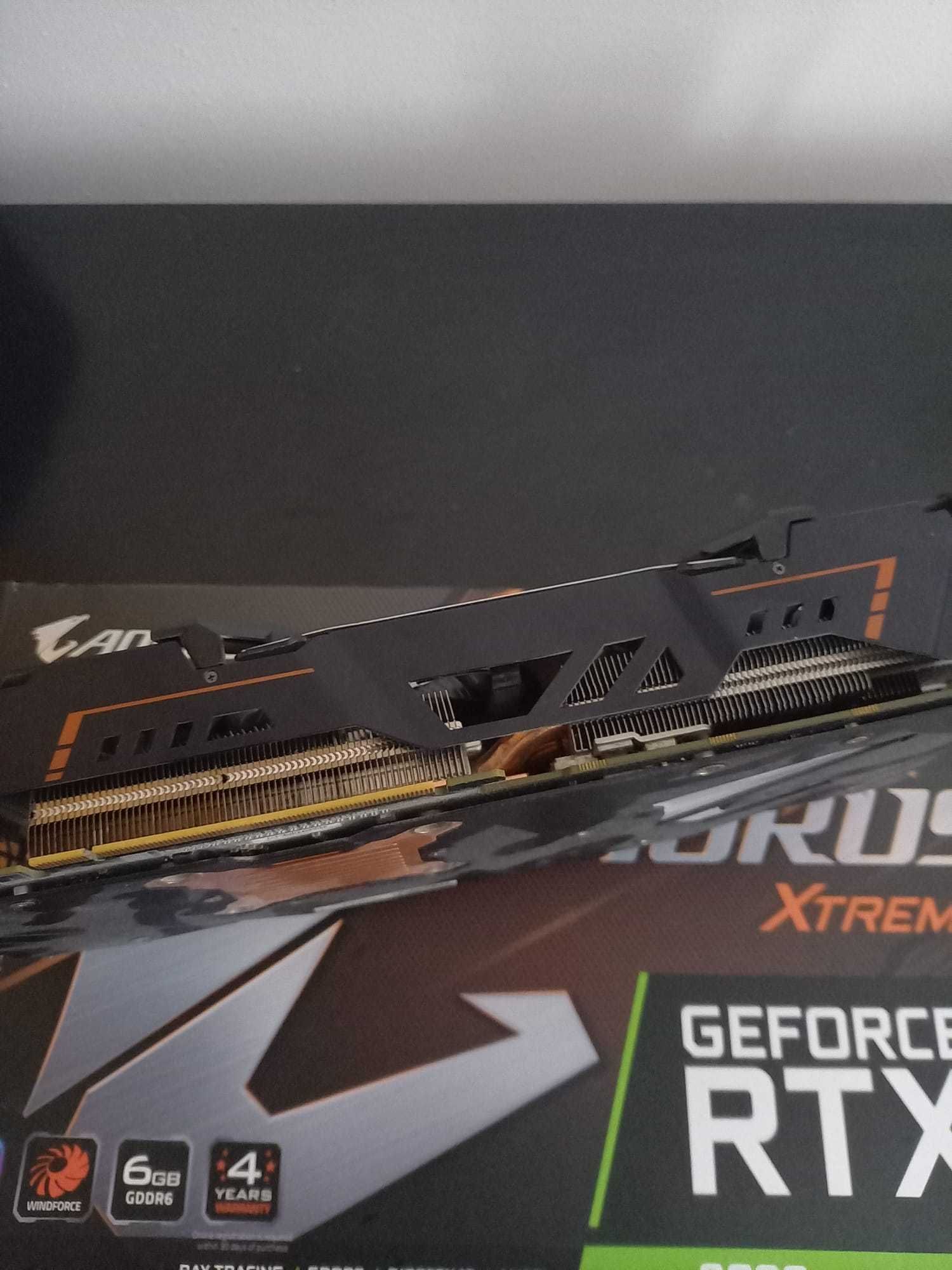 Placa video Geforce rtx 2060 Aorus Extreme 6gb