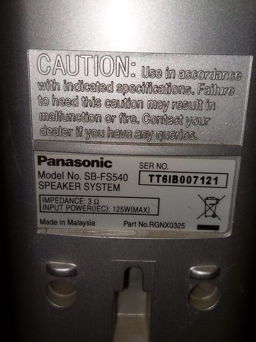 Set complet boxe Panasonic