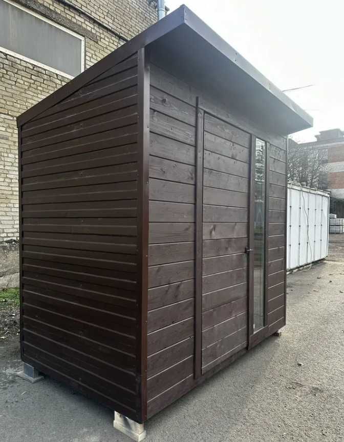 Хозблок из евровагонки 2.5х1.5 метра (4 м2)