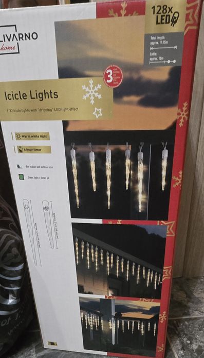 Livarno Home коледни LED светещи висулки