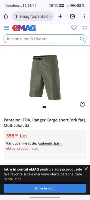 Pantaloni Fox Ranger Cargo
