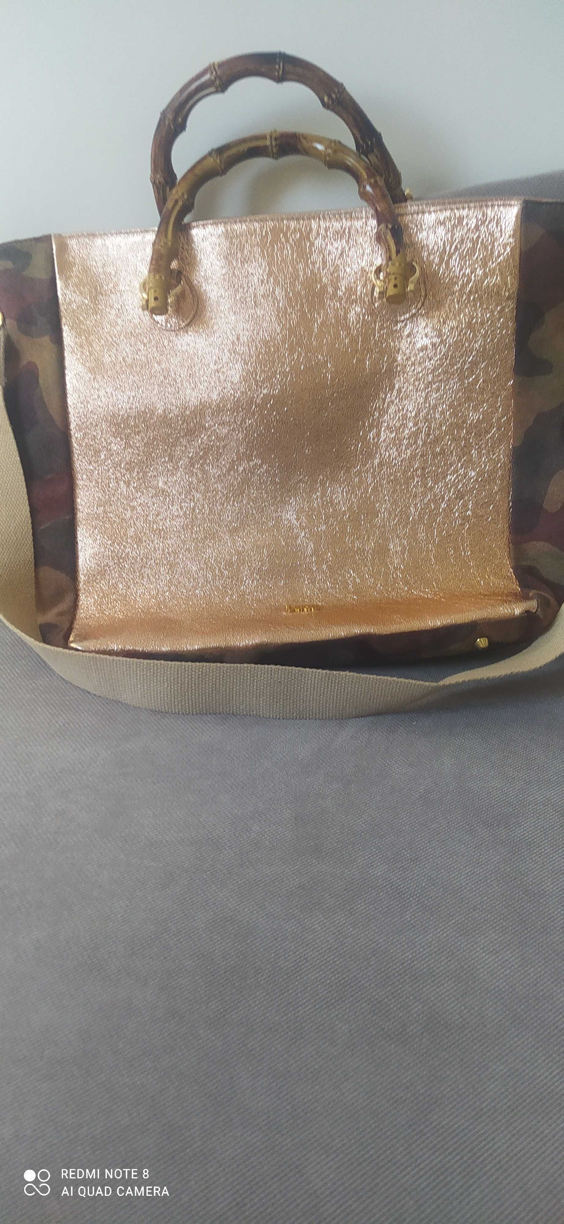 Италианска чанта естествена кожа Dixie