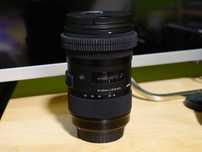 Obiectiv Sigma ART 18-35mm f1.8 DC pt Canon EF, optional Speedbooster