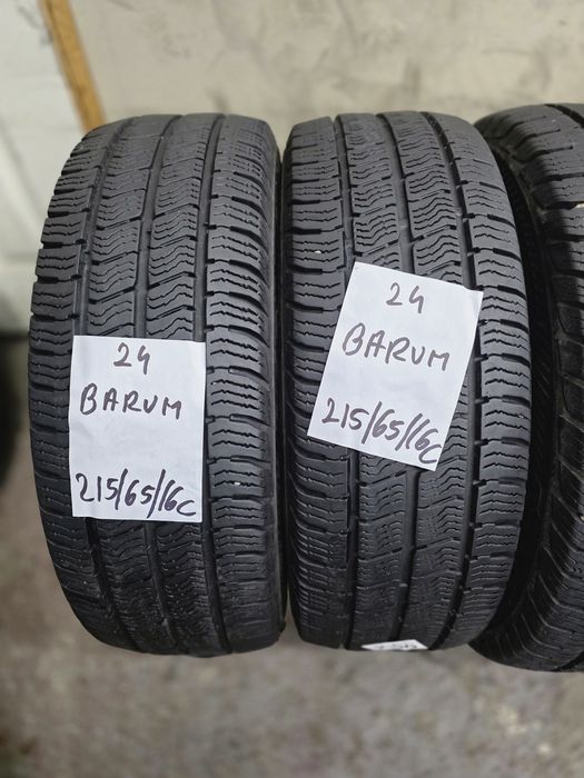 4×215/65/16c M+S.BARUM 2024.Stare excelenta.